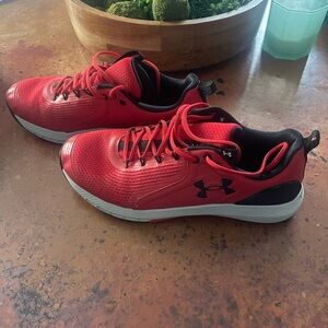 Under Armour Men's Red Athletic Shoes